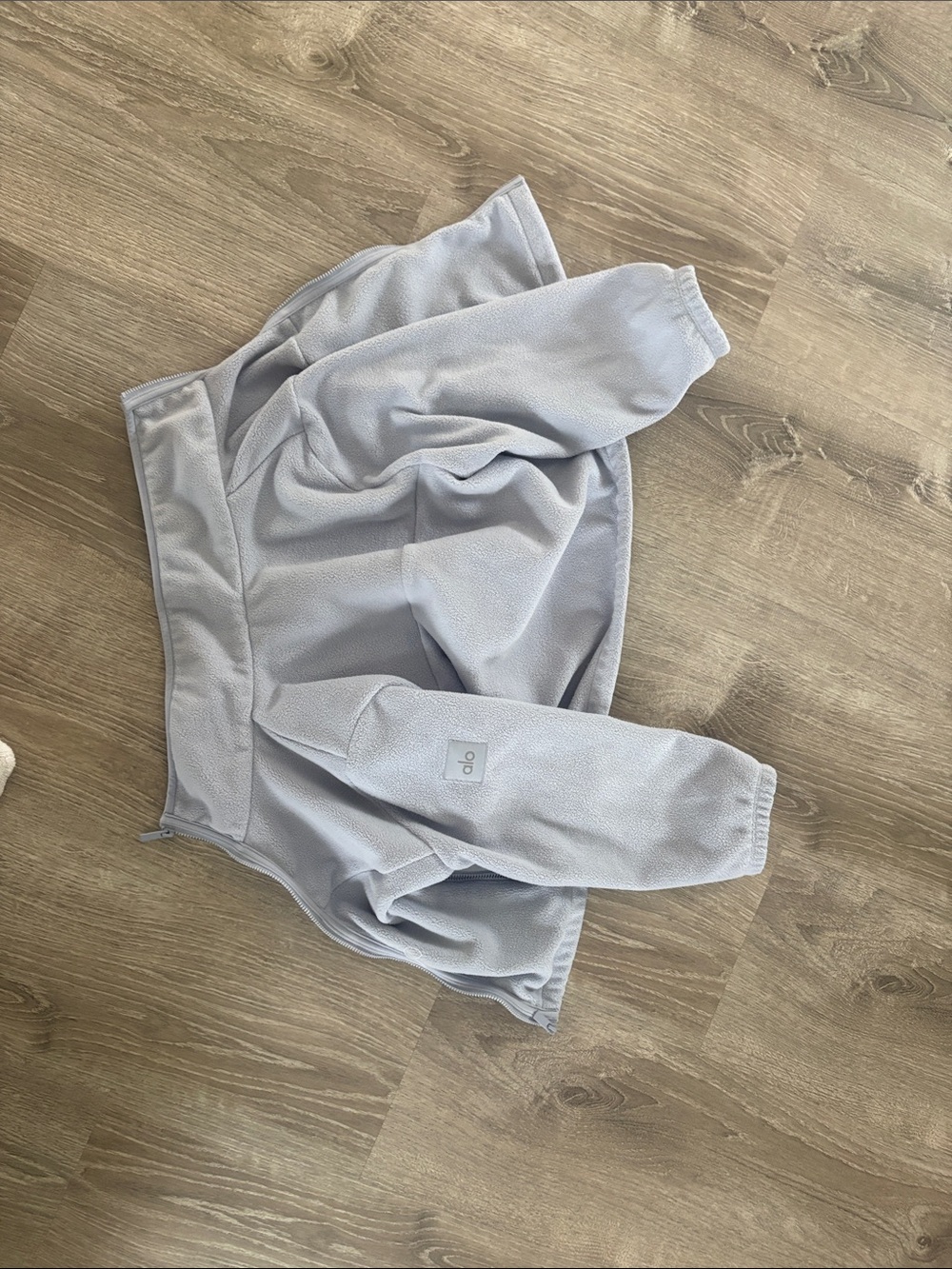 ALO Yoga Kids Light Gray Sweatpants Joggers